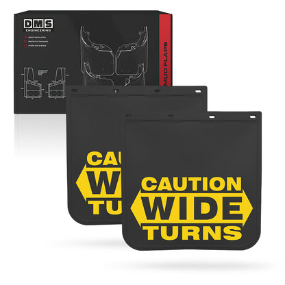Universal Heavy Duty Truck Wide Turns Mud Flaps