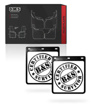 Universal 250mm x 230mm 4WD Ute & Trailer B&S Survivor Mud Flaps