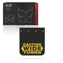 Universal 610mm x 610mm Truck Wide Turns Mud Flaps