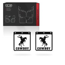 Universal Heavy Duty 4WD Ute & Trailer Cowboy Mud Flaps