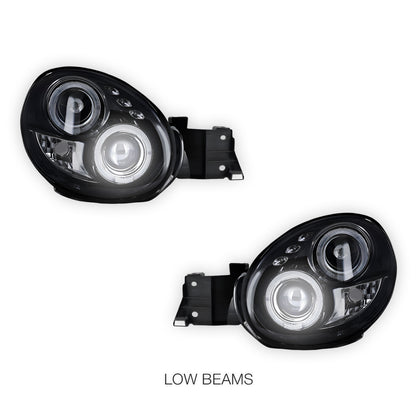 Subaru Impreza GD (2001 - 2003) Angel-Eyes DRL Projector Headlights Bugeye LH + RH
