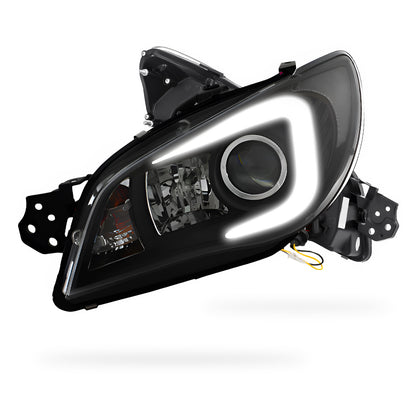 Subaru Impreza GD (2005 - 2007) Halogen Model LED DRL Projector Headlights LH + RH