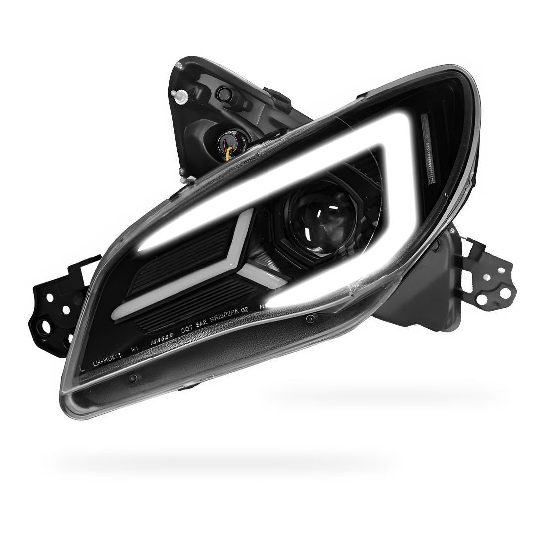 Subaru Impreza GD (2005 - 2007) Halogen Model LED DRL Projector Headlights LH + RH