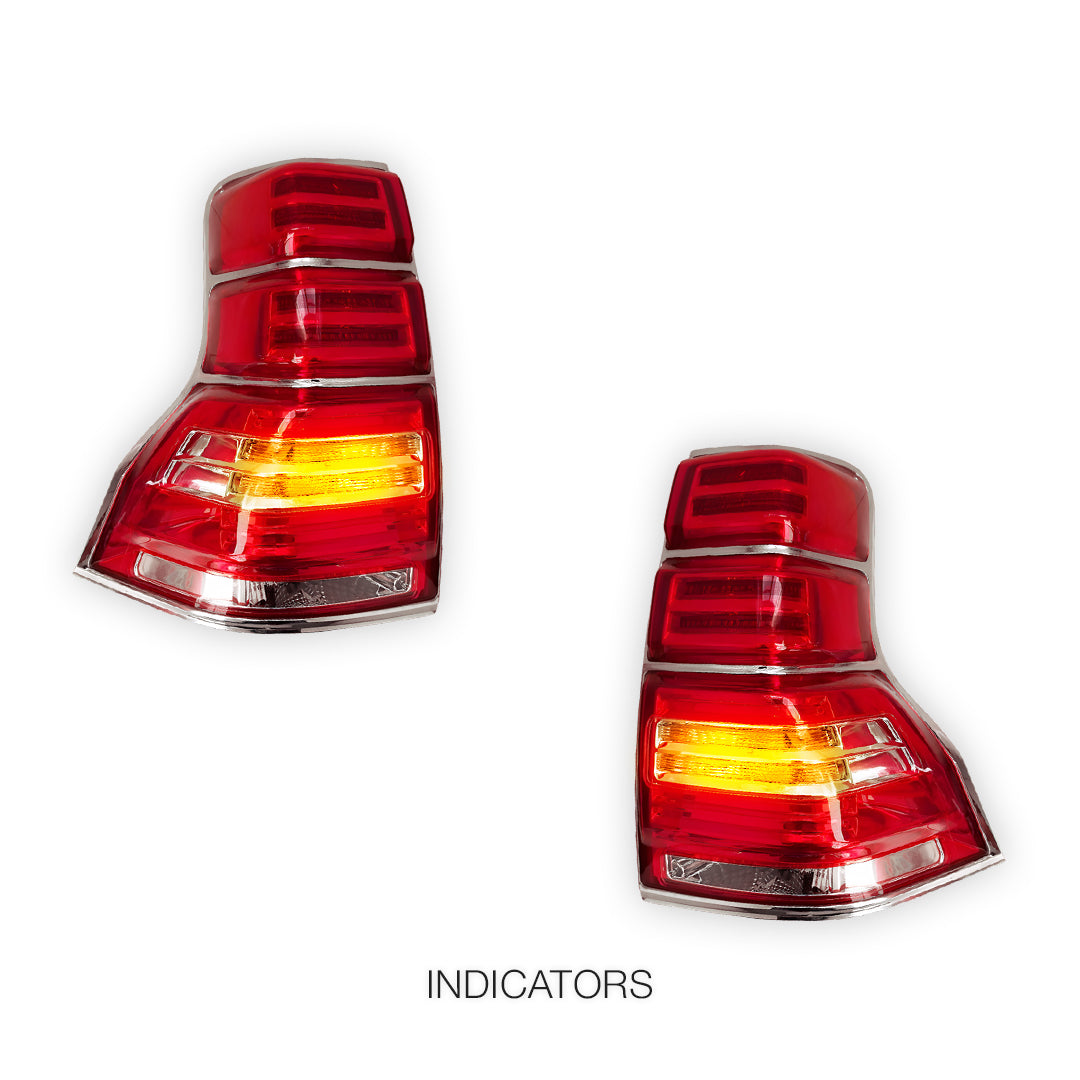 Toyota LandCruiser Prado 150 Series (2009 - 2017) LED Tail Lights LH + RH