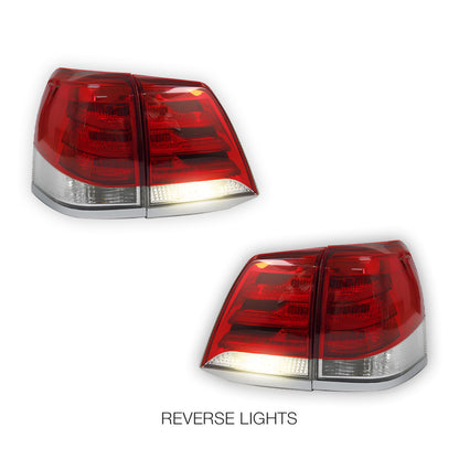 Toyota LandCruiser 200 Series (2007 - 2015) LED Tail Lights LH + RH