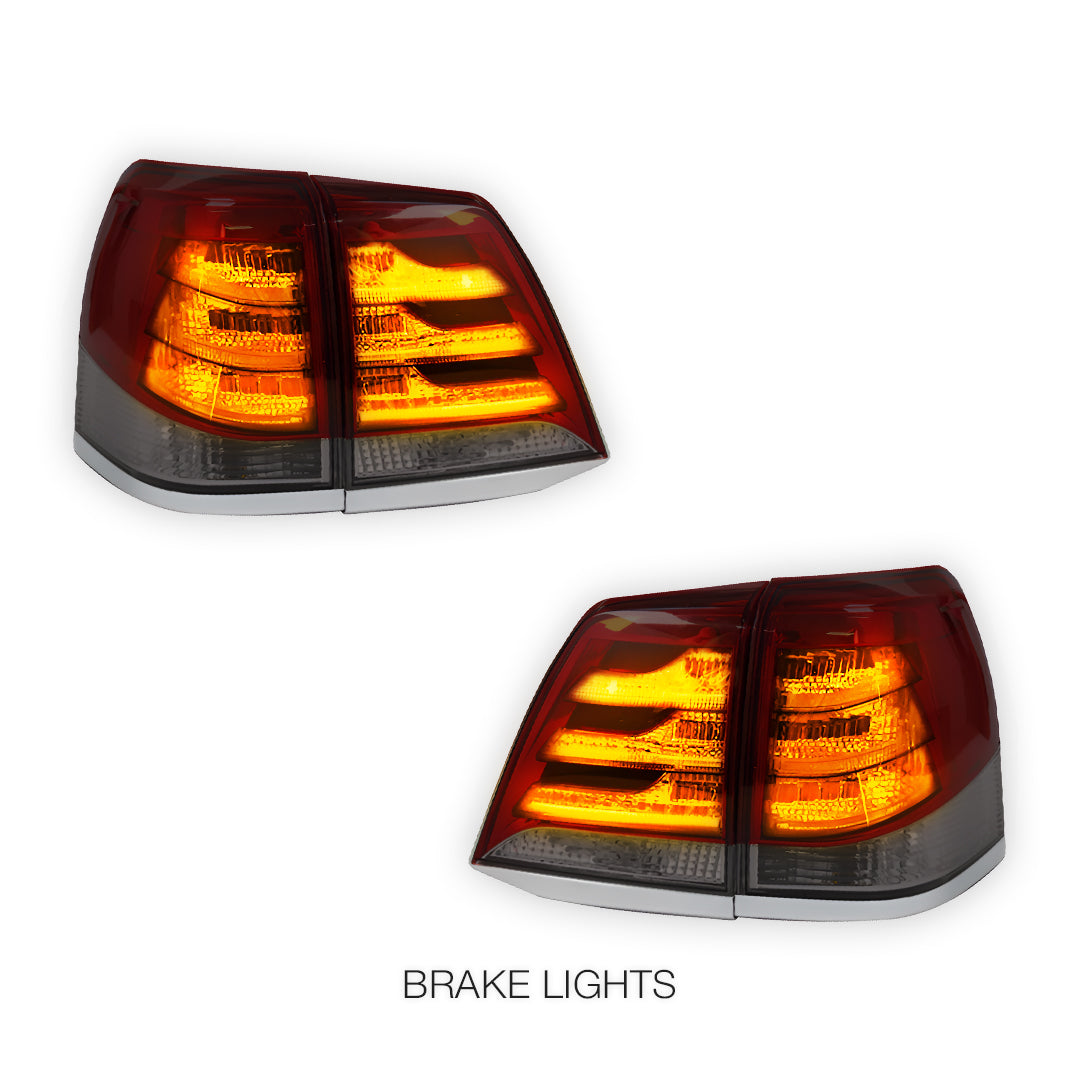 Toyota LandCruiser 200 Series (2007 - 2015) LED Tail Lights LH + RH