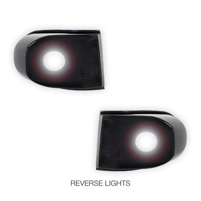 Toyota FJ Cruiser GSJ15R (2011 - 2017) Smoked Sequential 3D Full LED Stripe Bar Tail Lights LH + RH