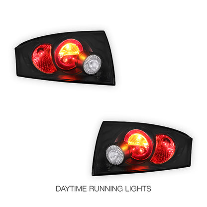 Audi TT 8N (1999 - 2005) Black Altezza Halogen Tail Lights LH + RH