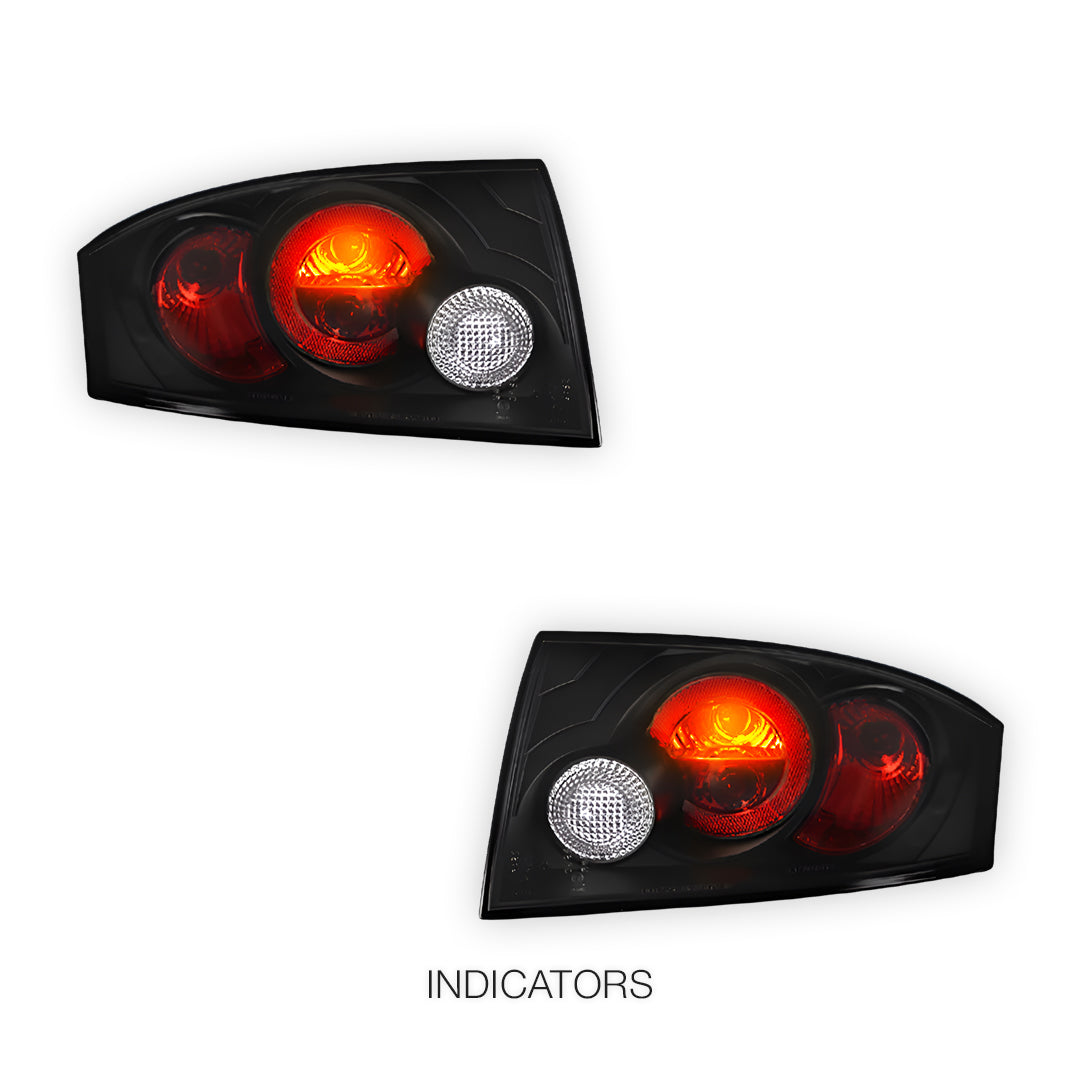 Audi TT 8N (1999 - 2005) Black Altezza Halogen Tail Lights LH + RH