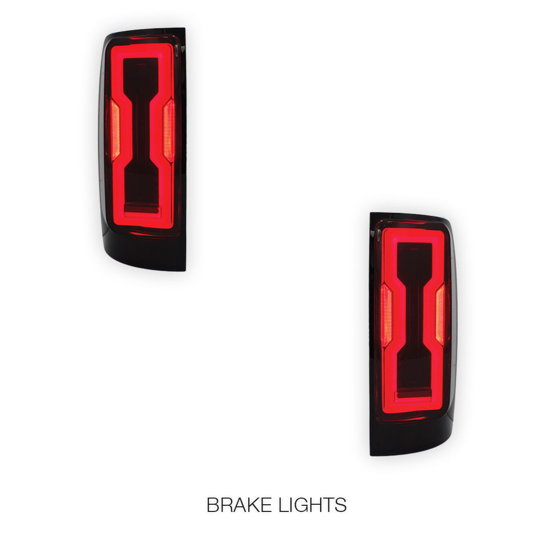 Holden RG Colorado (2012 - 2021) Sequential Smoked Tail Lights LH + RH