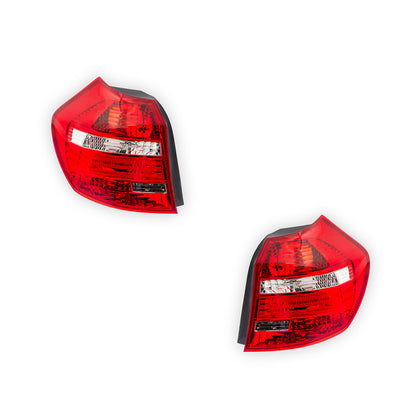 BMW 1 Series E87 (2007 - 2011) No LED Clear OEM Style Tail Lights LH + RH