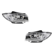 BMW 1 Series E82 / E87 / E88 (2007 - 2009) Halogen OEM Style Headlights LH + RH