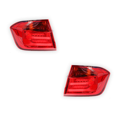 BMW 3 Series F30 Sedan (2012 - 2015) OEM Style Tail Lights with LED LH + RH
