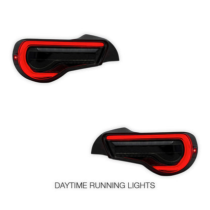 Toyota 86 / ZN6 1st Gen. (2012 - 2021) Valenti Sequential Full Smoked LED Tail Lights LH + RH
