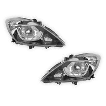 Mazda BT-50 UR (2015 - 2020) Black Smoked Head Lights LH + RH