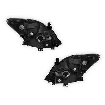 Mazda BT-50 UR (2015 - 2020) Black Smoked Head Lights LH + RH