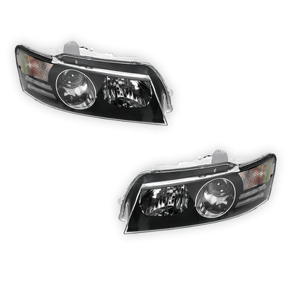 Holden Commodore VZ SS / Berlina / Calais / Adventra (2004 - 2007) BLACK Series Projector OEM Style Headlights LH + RH