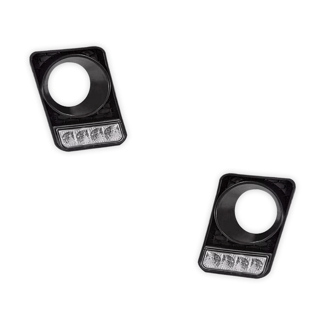 Holden Commodore VE Series 1 (2006 - 2010) Bumper Bar DRL LED Fog Light Covers LH + RH