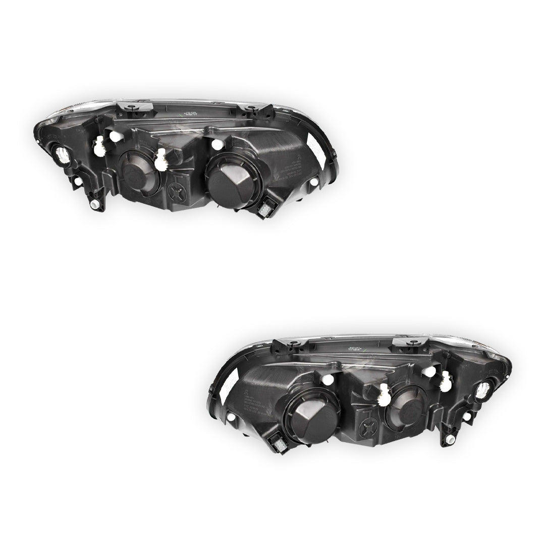 Holden Commodore VE Series 2 (2010 - 2013) Black OEM Style Headlights LH + RH
