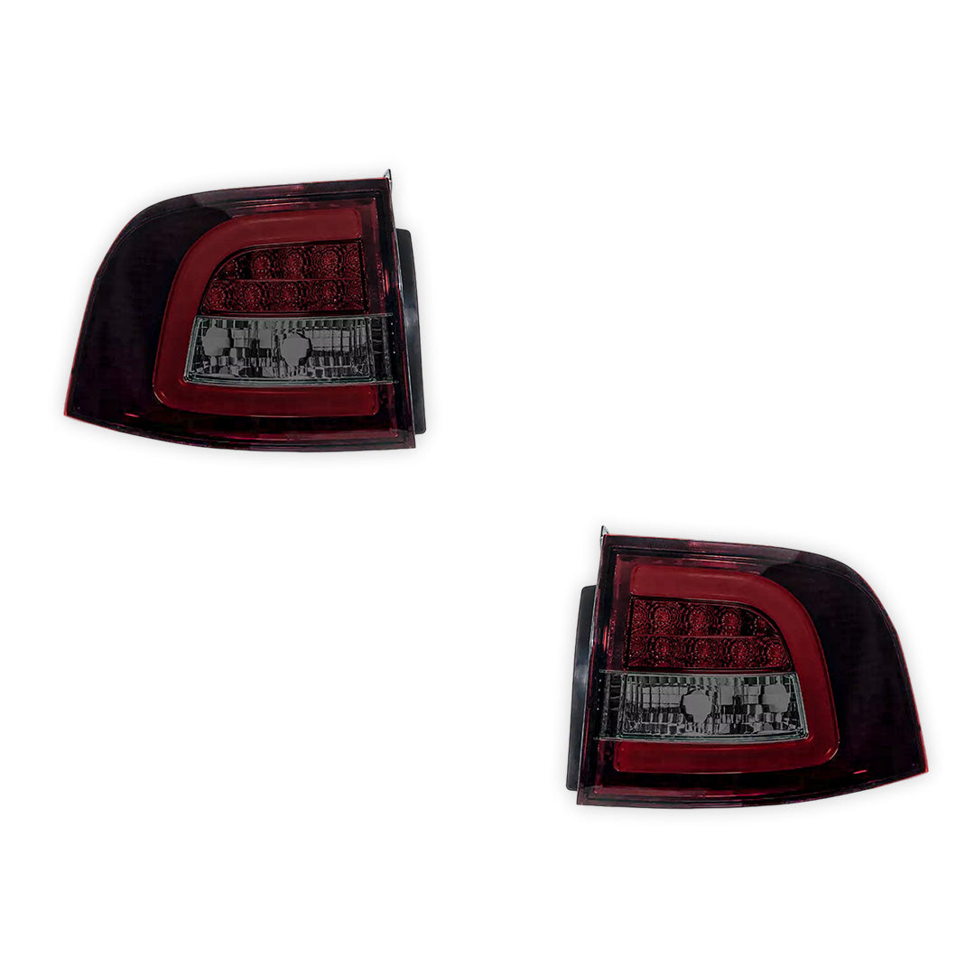 Holden Commodore VE / VF Series 1 Wagon (2006 - 2015) Smoked Red LED Tail Lights LH + RH
