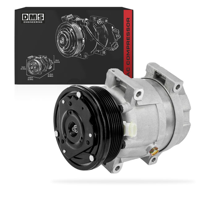 Holden Commodore VT / VX / VU / VY (1999 - 2004) 5.7L / 6.0L AC Compressor + Clutch Assembly