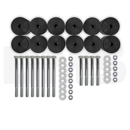 Body Lift Kit for Nissan Navara D40 (2004 - 2013) Dual Cab