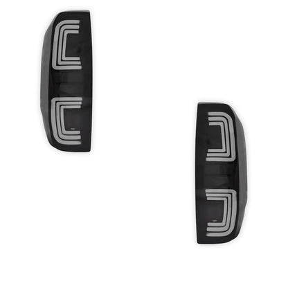 Nissan Navara D40 (2005 - 2015) Sequential Smoked Black LED Tail Lights LH + RH