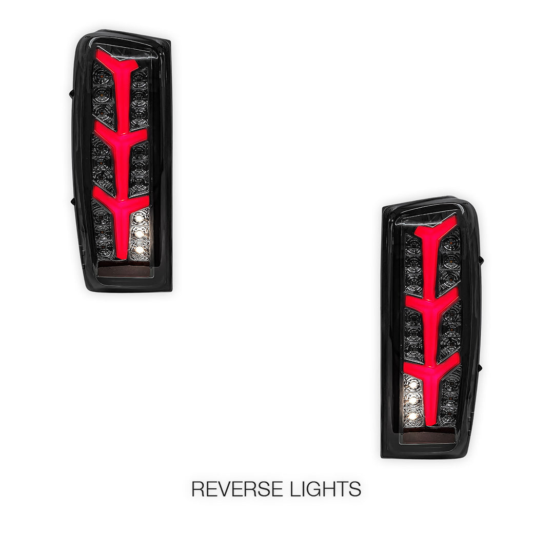 Isuzu D-Max RG (2021 - 2024) Sequential Smoked Avant Full LED Tail Lights LH + RH