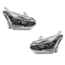 Isuzu D-Max (2016 - 2020) Black Projector LED DRL OEM Style Headlights LH + RH