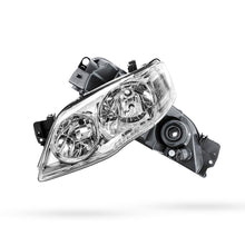 Ford Falcon BF Series 2 & 3 (2006 - 2011) Chrome / Black OEM Style Headlights LH + RH