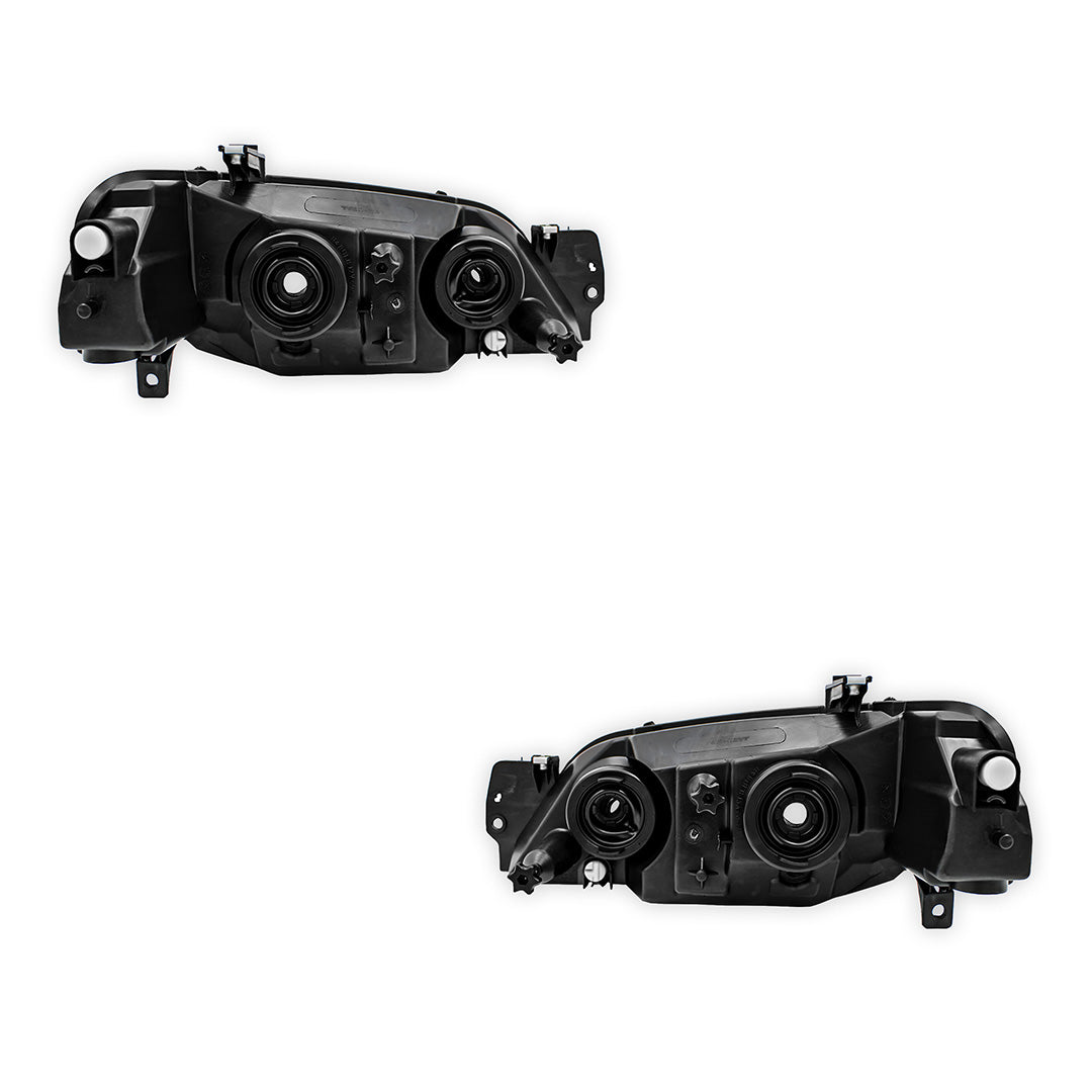 Ford Falcon BF Series 2 & 3 (2006 - 2011) Black Headlights LH + RH