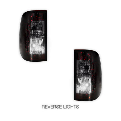 Ford Falcon FG / FG X UTE (2008 - 2016) Black LED Tail Lights LH + RH