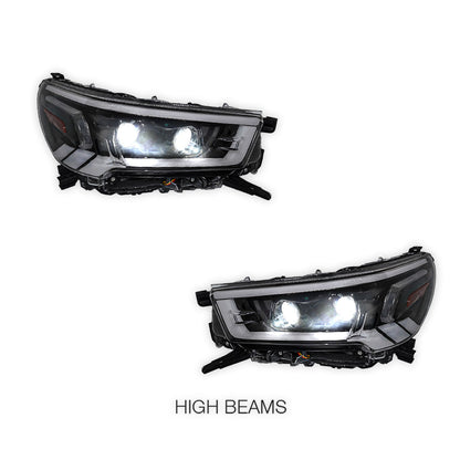 Toyota Hilux N80 (2020 - 2024) Sequential DRL Projector Headlights LH + RH