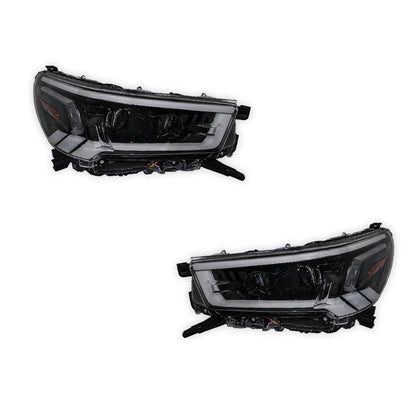 Toyota Hilux N80 (2020 - 2024) Sequential DRL Projector Headlights LH + RH