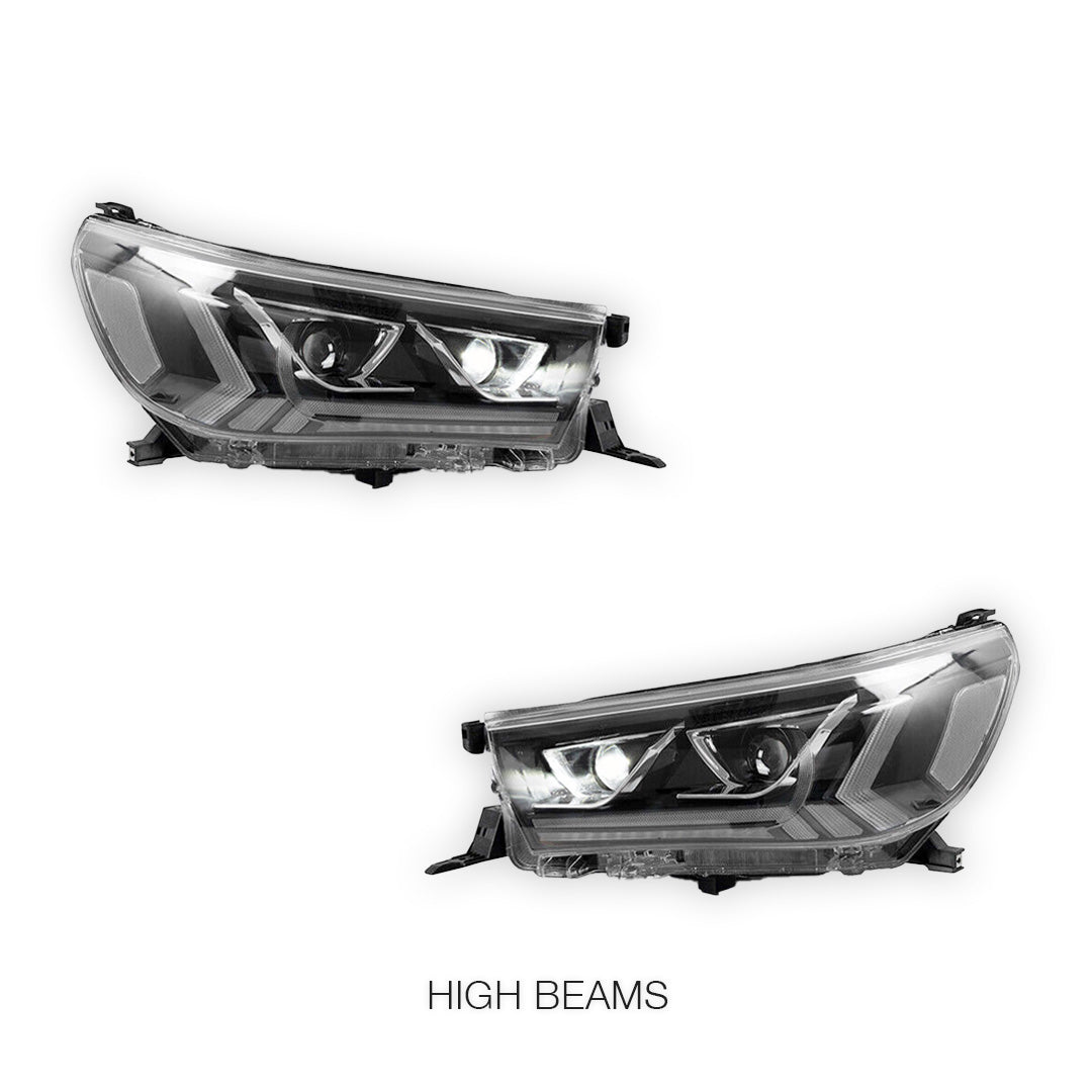 Toyota Hilux N80 (2015 - 2019) Sequential Headlights LH + RH