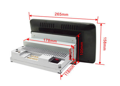 Toyota LandCruiser 73 / 75 / 80 Series (1985 - 1999) 10.1" Double DIN Wireless Android 16 Head Unit for Apple CarPlay / Android Auto