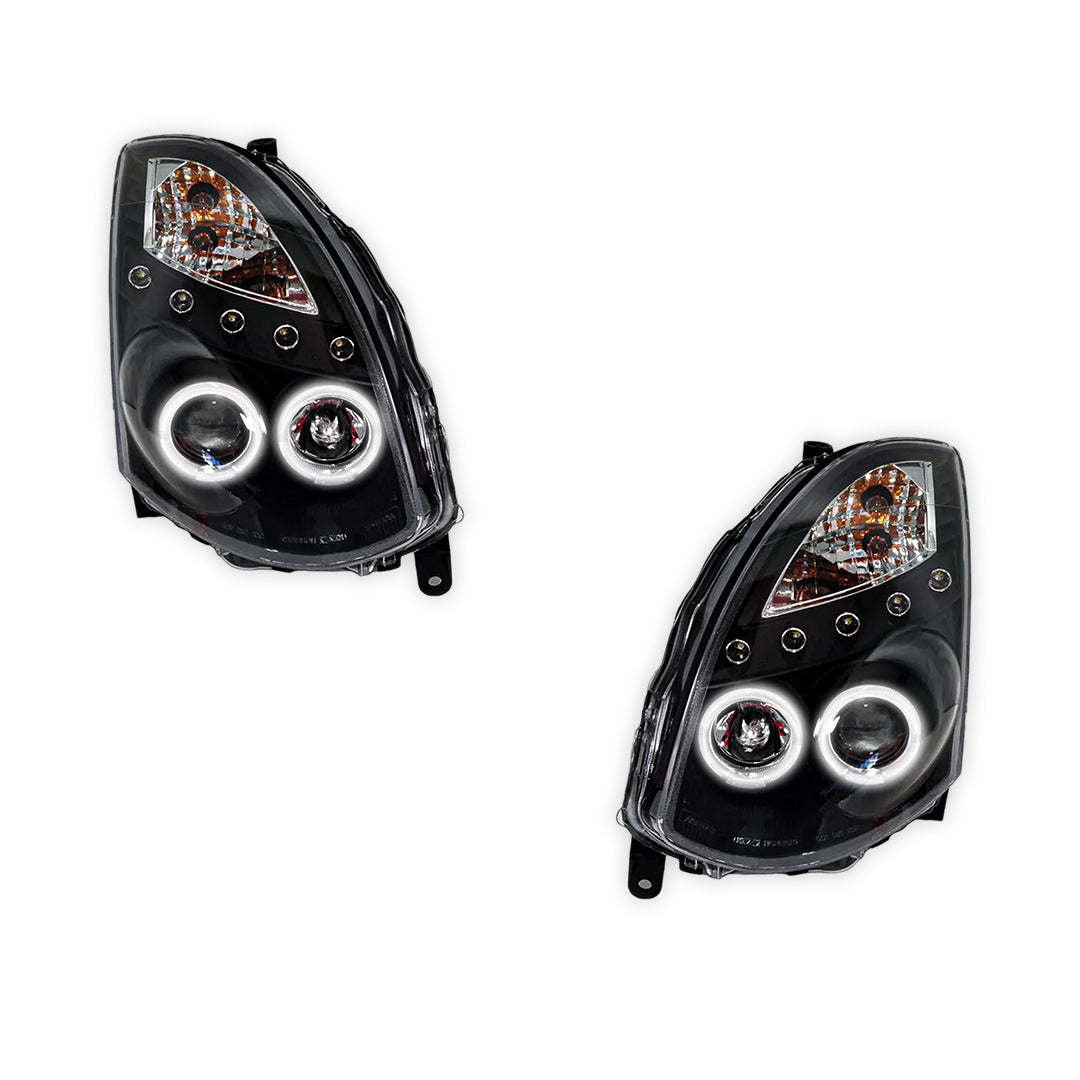 Infiniti G35 Coupe (2001 - 2007) Angel Eyes Projector Headlights LH + RH