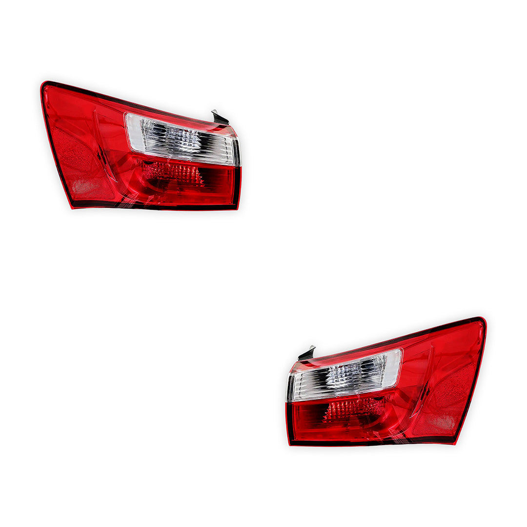 Kia Rio UB Sedan (2011 - 2014) OEM Style Tail Lights LH + RH