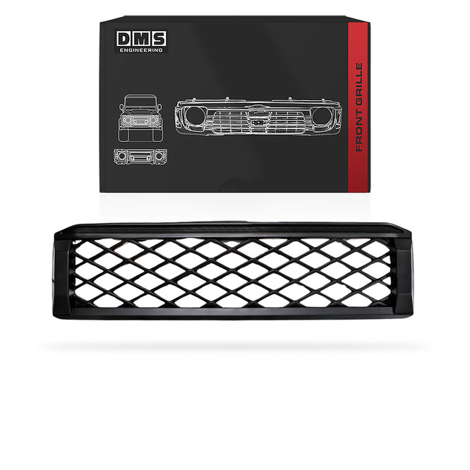 Toyota LandCruiser 76 / 78 / 79 Series (2007 - 2023) Matte Black Mesh Grille