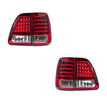 Toyota LandCruiser 100 Series (1998 - 2007) LED OEM Style Tail Lights LH + RH