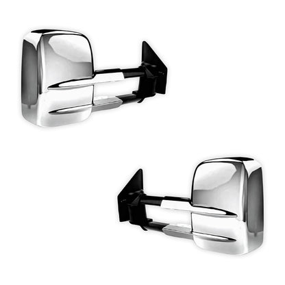 Mazda BT-50 UP / UR (2012 - 2019) Chrome Extendable Towing Side Mirrors