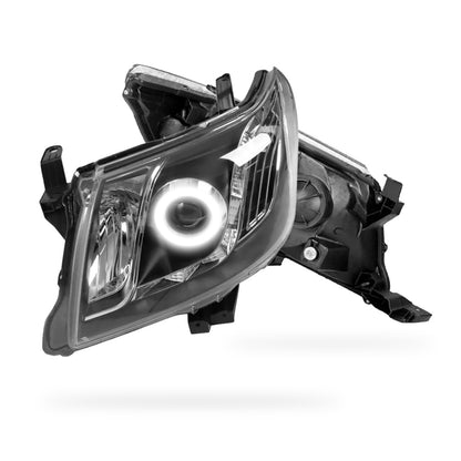 Toyota Hilux N70 (2005 - 2015) Halo Angel Eyes Projector Headlights LH + RH