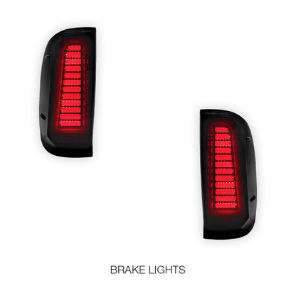 Toyota Hilux N70 (2007 - 2015) Scarlet Sequential Smoked Tail Lights LH + RH