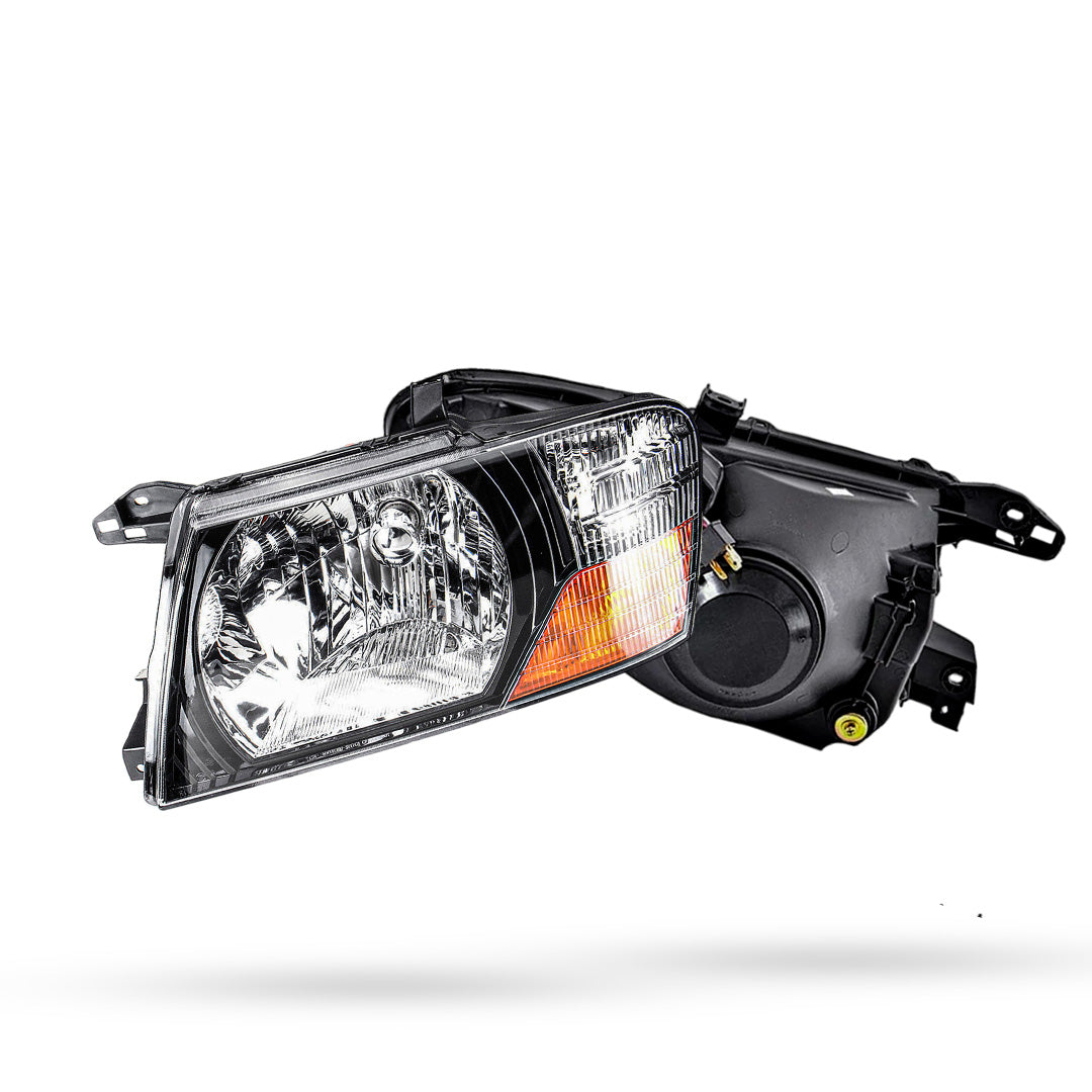 Mitsubishi Pajero NP (2000 - 2006) Clear OEM Style Headlights LH + RH