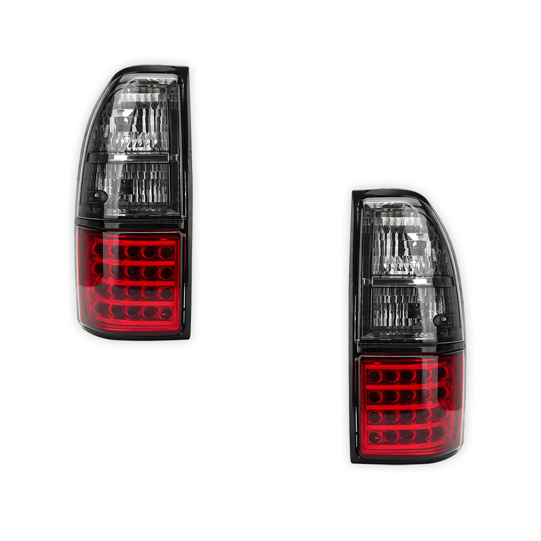 Toyota LandCruiser Prado 90 Series (1999 - 2002) Smoked LED Tail Lights LH + RH