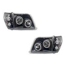 Toyota Prado 90 / 95 Series (1996 - 2002) Halo Angel Eyes Headlights LH + RH