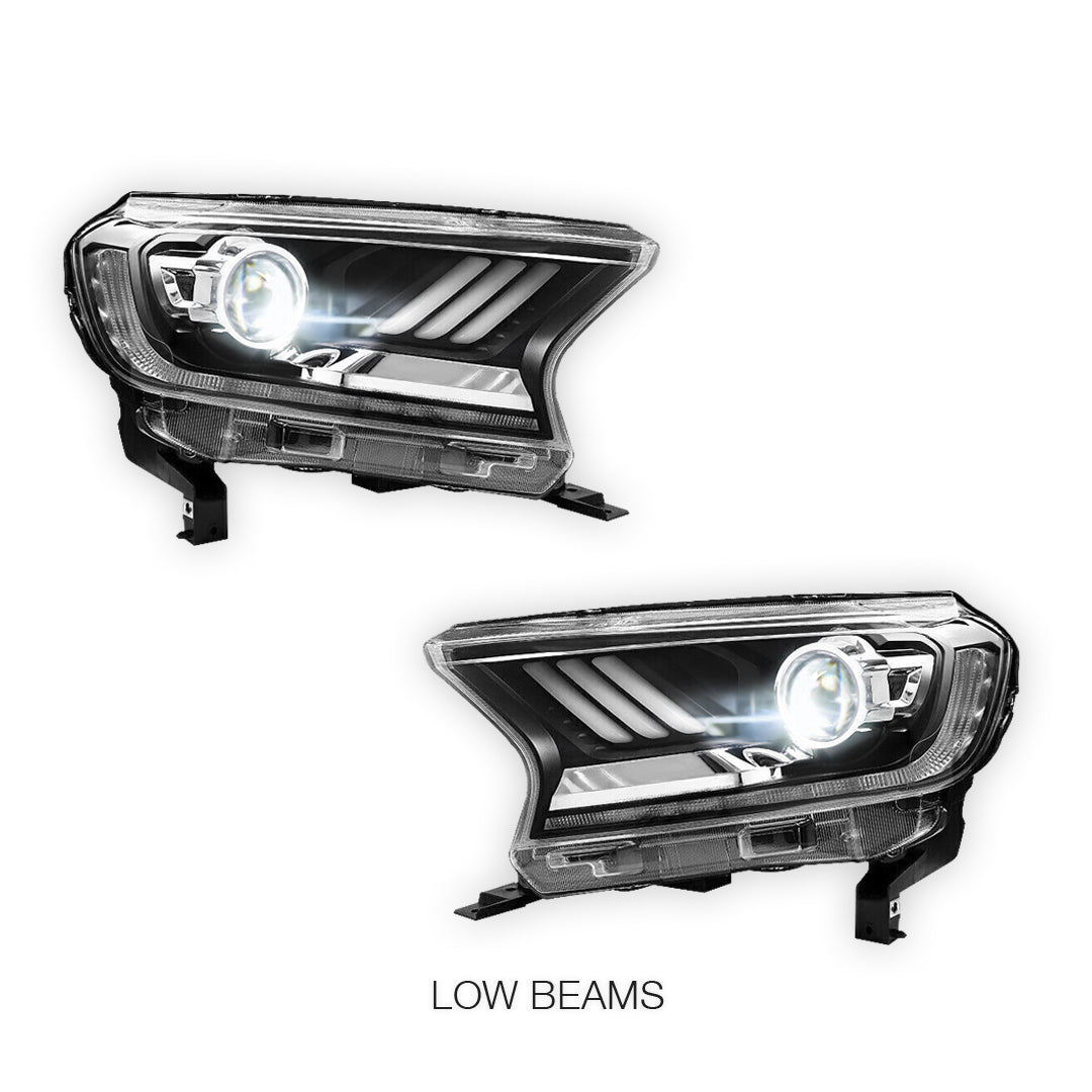 Ford Ranger PX MK2 MK3 (2015 - 2021) Sequential Indicator "ORION" Headlights LH + RH