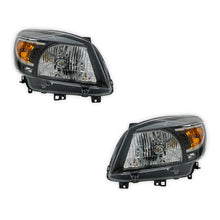 Ford Ranger PK (2009 - 2011) Black OEM Style Headlights LH + RH