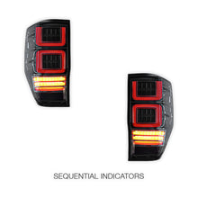 Ford Ranger PX MK1 / MK2 / MK3 (2012 - 2021) Sequential Smoked LED Tail Lights LH + RH