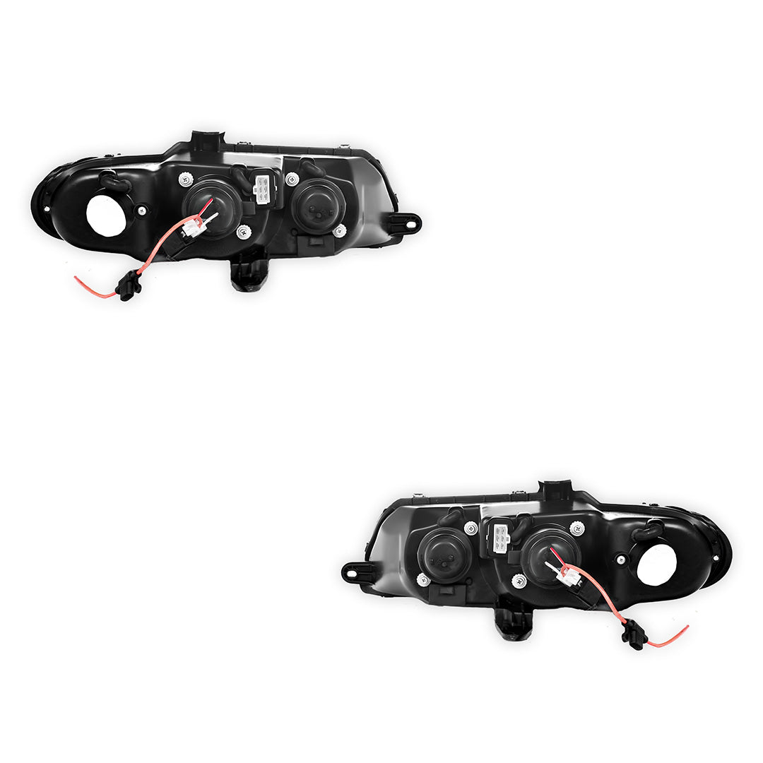 Holden Monaro VX / VY (2001 - 2004) Black Projector OEM Style Headlights LH + RH